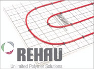 Încalzire prin pardoseală Rehau - sistem placă cu Tacker